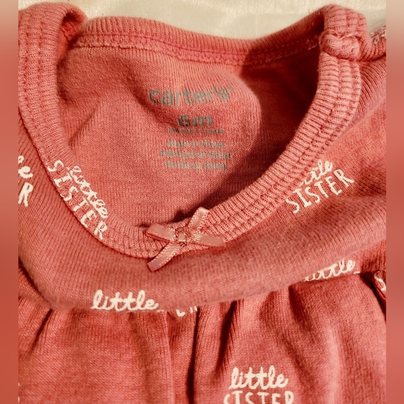 6mo Little Sister onesie - Picture 2 of 4